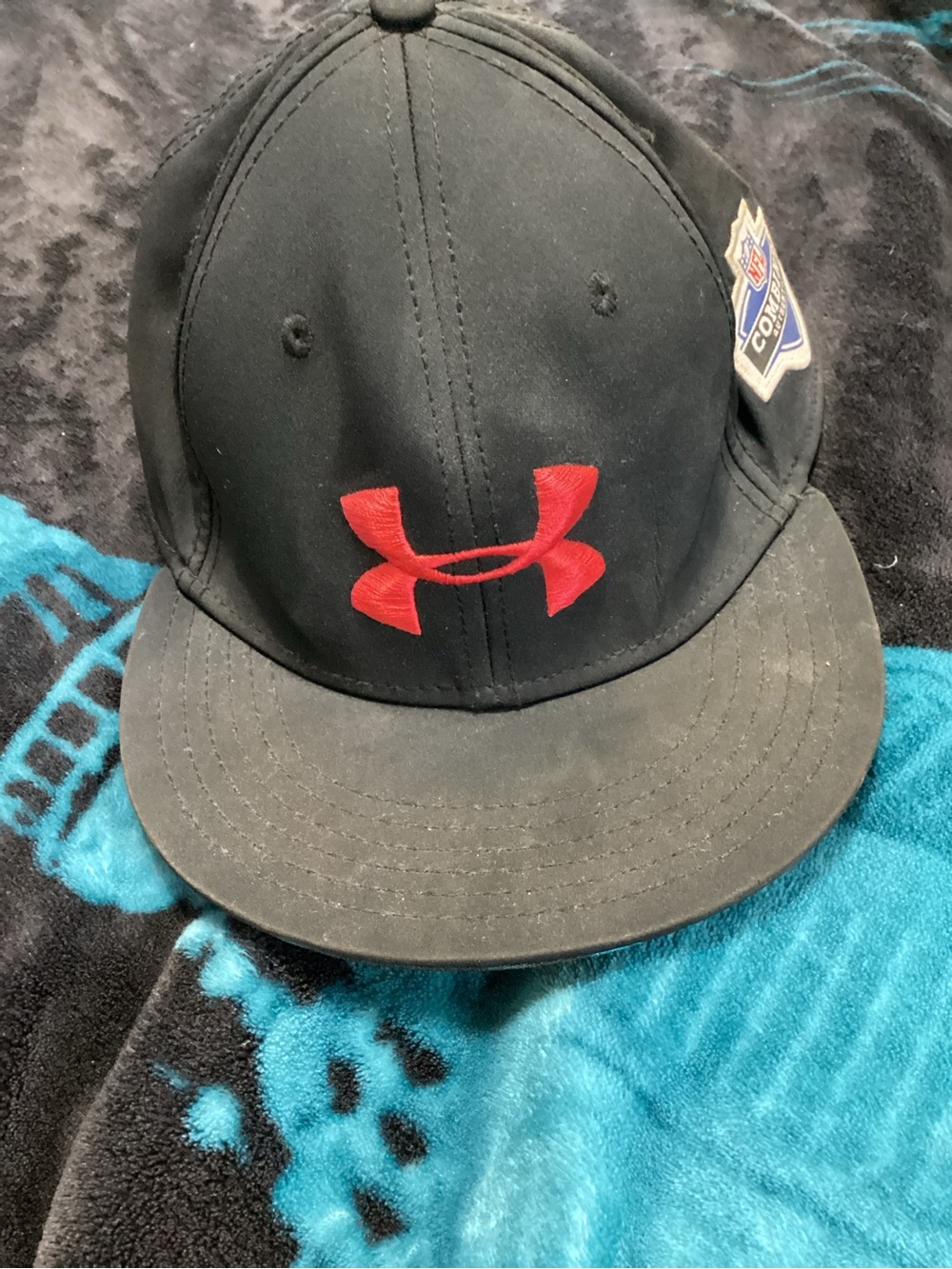 Under Armour Blue and Gray Kids Blue Devils Cap